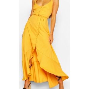NWT** Boohoo Midi/Maxi Dress